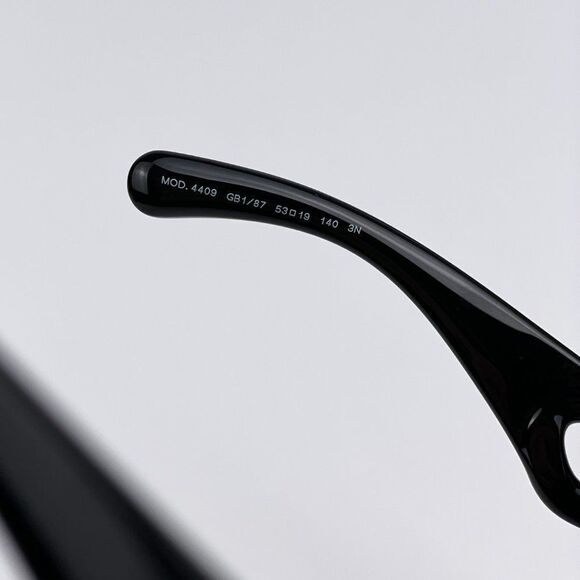 NEW Versace VE4409 GB1/87 Black Gray Square Women Square Sunglasses - Picture 10 of 13